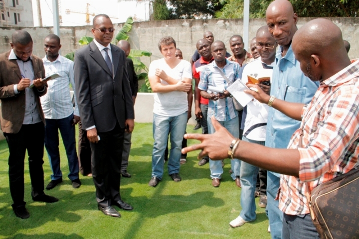 Patrimoine du ministère des Sports/ Alain Lobognon : “Tous les stades ivoiriens auront des pelouses’’